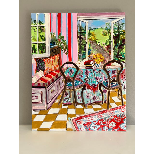 Traditional Original Painting by Shann Spishak "Take the Scenic Path" For Sale - Image 3 of 5