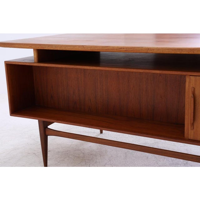 Mid-Century RT200 Teak Desk by Heinrich Riestenpatt For Sale - Image 15 of 18
