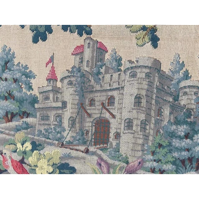 1940s Aubusson Style French Tapestry For Sale - Image 5 of 18
