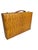 Vintage Mid-Century Backgammon Game Set Faux Crocodile Travel Case For Sale - Image 16 of 18