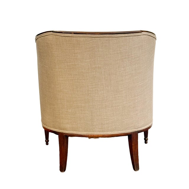 Pair of French Lounge Chairs in the Art Deco Style (Individually Priced) For Sale In Austin - Image 6 of 15