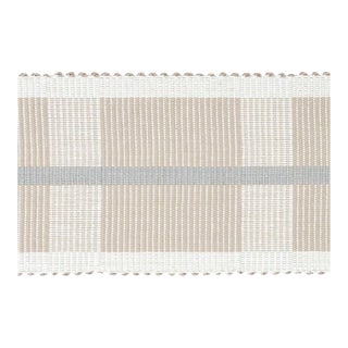 Sample - Schumacher Calcada Tape in Natural For Sale