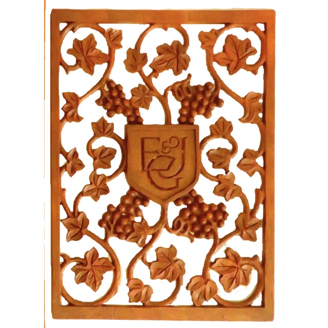 Rustic European Vintage Carved Wine Presentation Box For Sale - Image 3 of 7