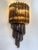 Metal Set of Two Venetian Fumè "Quadriedro" Murano Glass Wall Sconces For Sale - Image 7 of 11