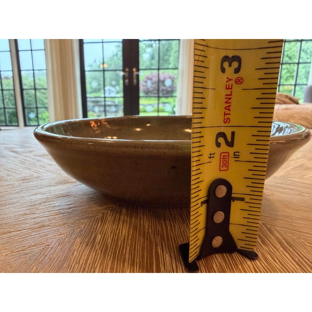 Mid-Century Modern Studio Pottery Bowl With Man’s Face For Sale In New York - Image 6 of 9