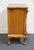 Vintage Antique Solid Maple French Provincial Rococo Revival 19" Cabinet Nightstand For Sale - Image 13 of 13