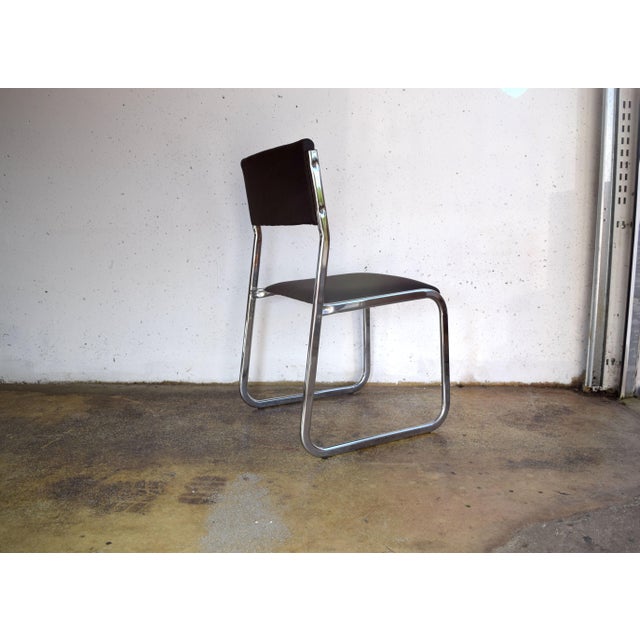 Space Age Chrome Desk Chair, Germany, 1970s For Sale - Image 11 of 11