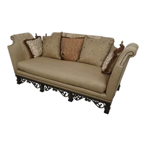 Marge Carson Continental Style Upholstered Sofa