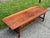 Scandinavian Mid Century Modern Teak & Rattan Coffee Table by Dux For Sale - Image 11 of 12