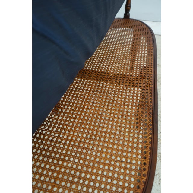 Theodore Alexander Regency Style Cane Seat Window Bench For Sale - Image 17 of 17