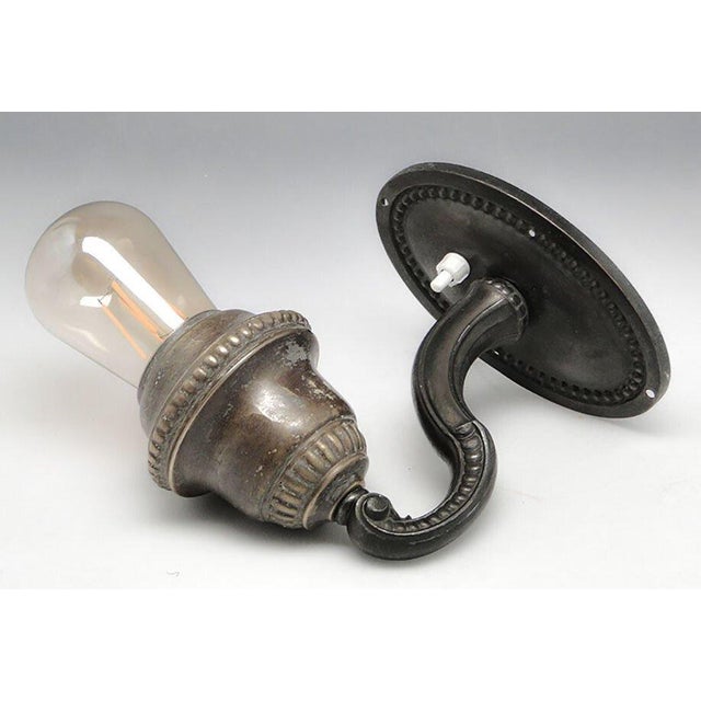 Early 20th Century Art Nouveau Wall Lamp, Sweden For Sale - Image 4 of 14