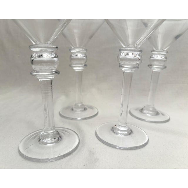 Modern Simon Pearce Hartland Martini Glasses - Set of 4 For Sale - Image 3 of 6