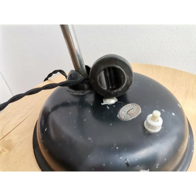 Bauhaus Steel Table Lamp from Sacor, 1940s For Sale - Image 18 of 18