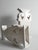 Vintage Flattened White Ceramic Urn Vases, 1980s, Set of 2 For Sale - Image 10 of 14