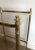 Neoclassical Style Brass Side Tables in the Style of Maison Jansen - A Pair For Sale - Image 12 of 13