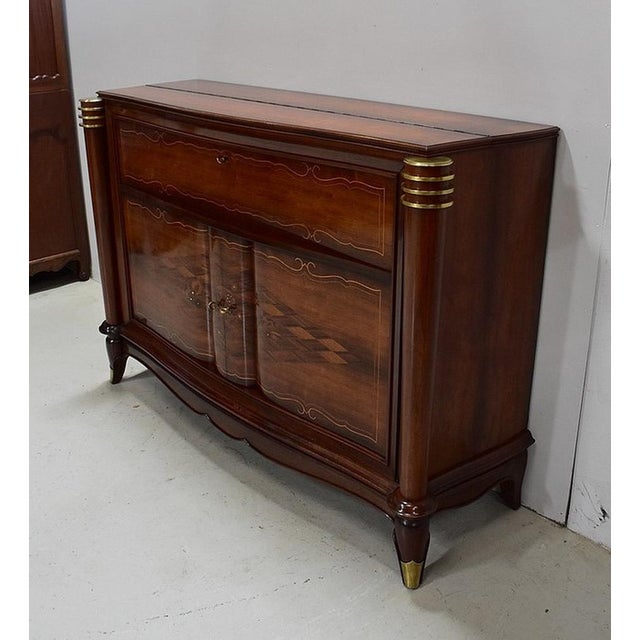 Vintage Ceremonial Buffet by J. Leleu, 1940 For Sale - Image 3 of 18