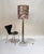 1960s Height Adjustable Floor Lamp with Stem in Chromed Welded Steel Wire from Kinkeldey, 1960s For Sale - Image 5 of 18