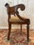 Wood Louis XVI Napoleon III Style Office Chair For Sale - Image 7 of 8