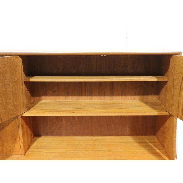 Mid Century Modern Vintage Teak Buffet Tall Credenza Sideboard by G Plan For Sale - Image 13 of 15
