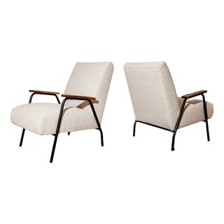 Rio Lounge Chairs by Pierre Guariche for Meurop, Belgium, 1960, Set of 2 For Sale