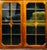 Art Deco Vintage Art Deco Bookcase With Mullioned Doors and Adjustable Shelves For Sale - Image 3 of 5