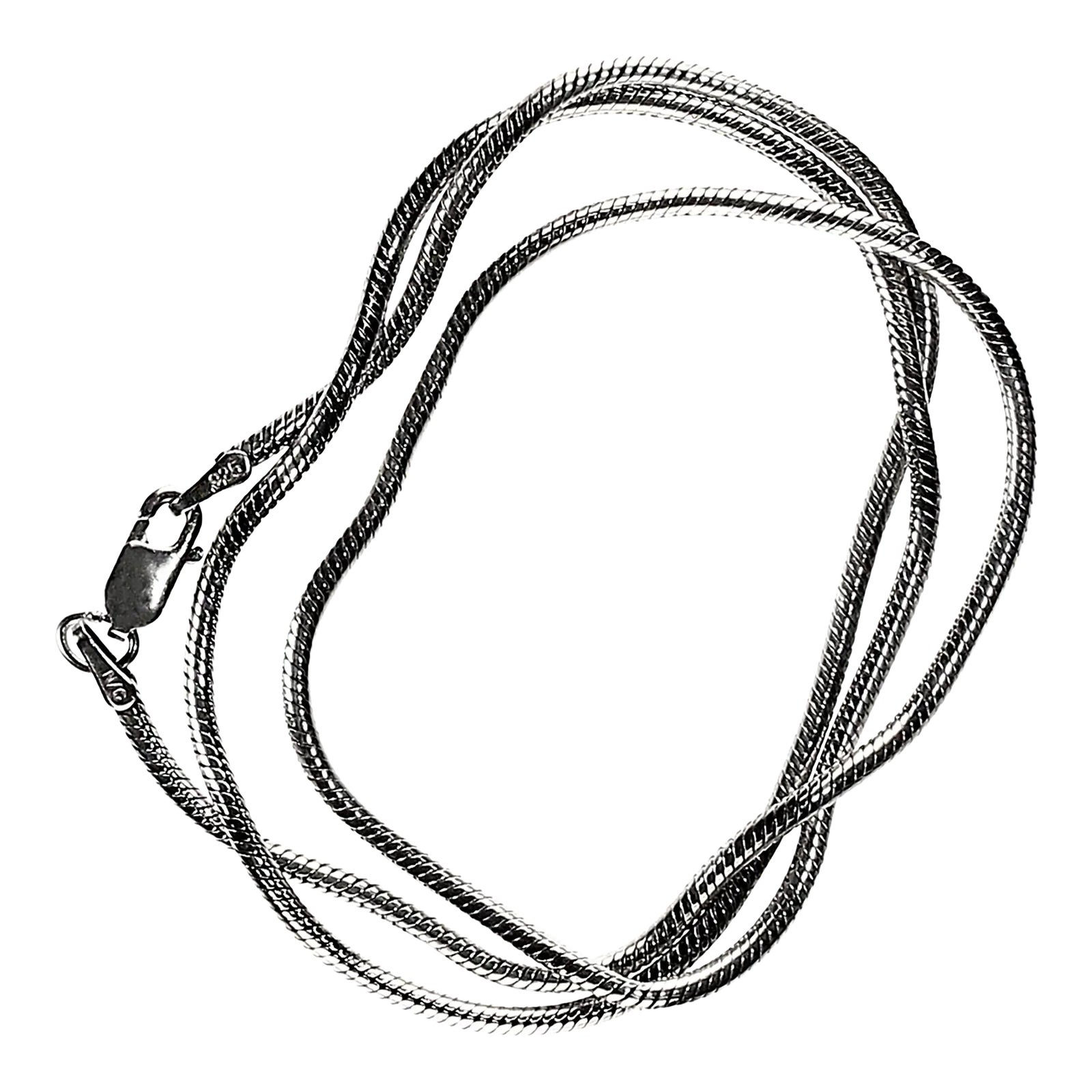 Mors De Filet Show En Acier Avec Incrustation Argent Snake Design - JT Silversmiths SN-2108 MP-25, Finition Noire, Taille 5-1/8