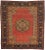 Antique Persian Bakhaish Rug - 05'07 x 06'01 For Sale - Image 9 of 10