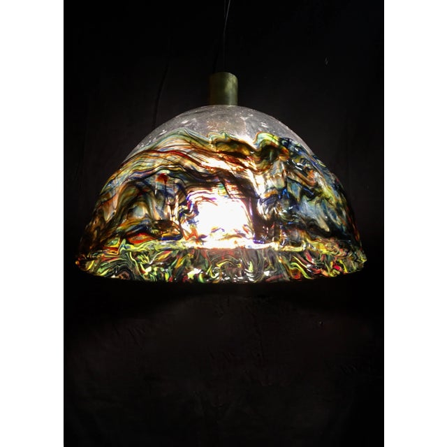 Mid-Century Modern Pendant Lamp from Barovier & Toso For Sale - Image 4 of 6