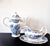 1960s Vintage English Windsor Blue & White Ceramic Teapot & Gravy Boat Set from Ridgway, 1960s, Set of 2 For Sale - Image 5 of 5