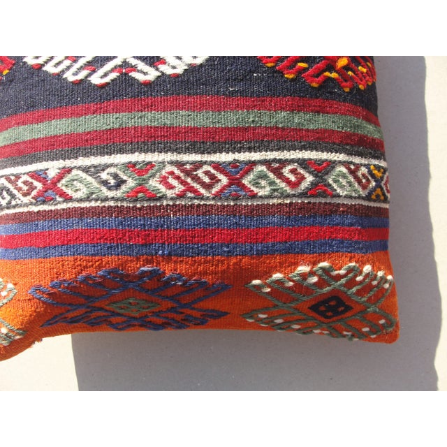 Kilim Rug Pillow Cover For Sale - Image 9 of 9