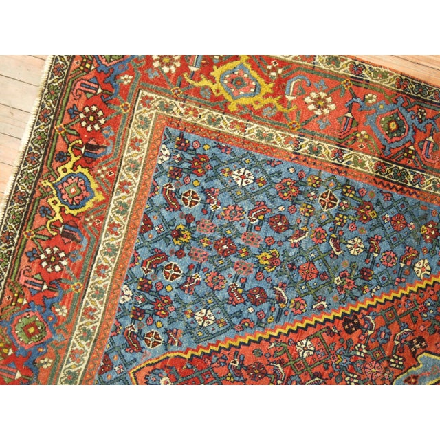 Traditional accent size Persian Bidjar rug from the 1900s Measures: 4'9” x 8'4” Bidjar rugs, produced in Northwest Iran...