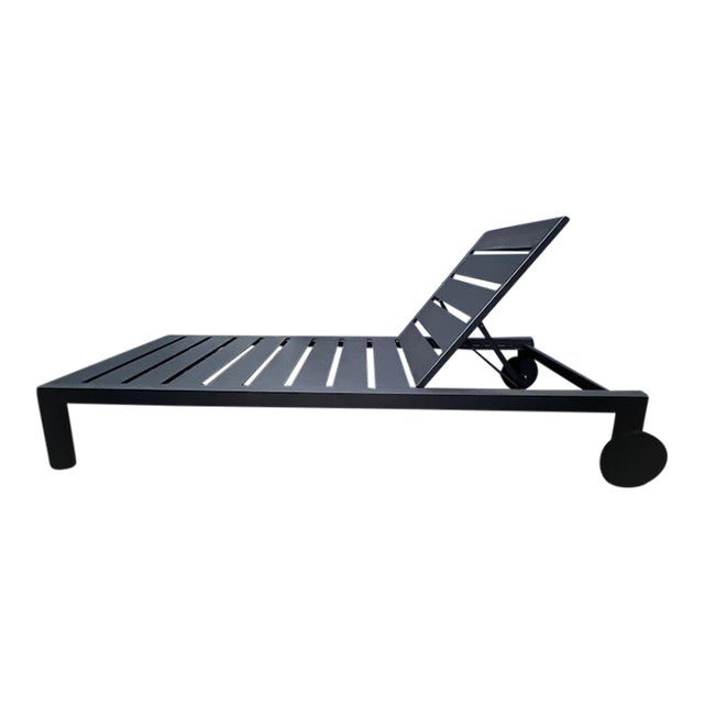 Restoration Hardware RH Aegean Slate Aluminum Chaise Frame Patio