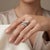 Discover the enchanting allure of our Diamond Snake Ring, meticulously crafted in luxurious 14k white gold. This stunning...