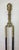 Up for sale is a nice pair of rare antique 18th century wrought iron and brass English fireplace tongs. The arms are...