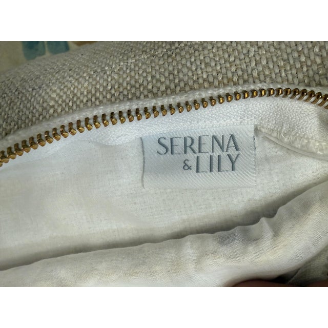 Serena & Lily Pryce Lumbar Pillow Covers, Set of Three For Sale - Image 12 of 12