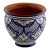 Vintage Moroccan Spanish Garden Drain Hole Ceramic Terracotta Planter For Sale