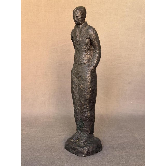 Signed and authenticated bronze sculpture, 23.5 cm high. This piece has an attribution mark, I am sure that it is...