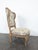 Louis XV Style Longue Chair in Wood with Floral Fabric For Sale - Image 4 of 6