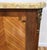 Pair Antique French Louis XV Style Inlaid & Sienna Marble Chest Commodes Signed For Sale - Image 10 of 18