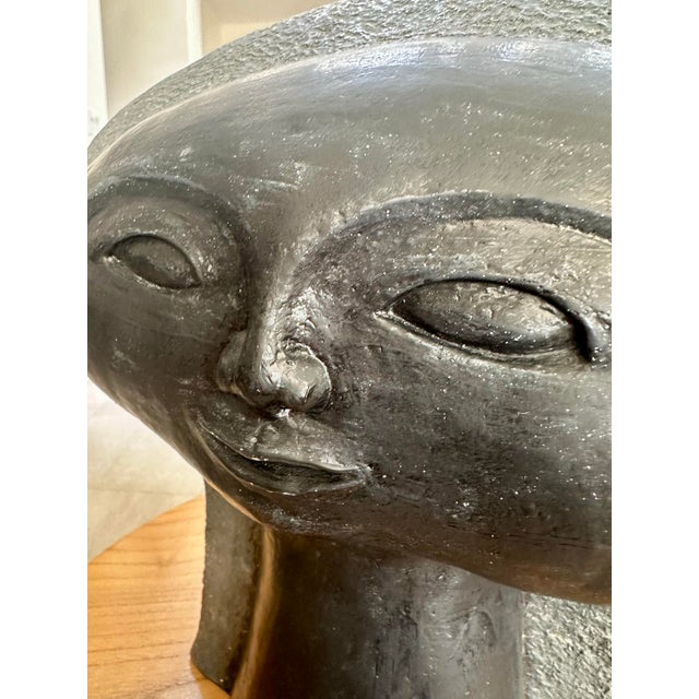 Mid-Century Modern Vintage Paul Bellardo Sculpture for Austin Productions "Heads of the Universe" For Sale - Image 3 of 9
