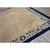 Textile 1930s Beige Open Field Light Blue Floral Shou Symbols Antique Chinese Peking Rug For Sale - Image 7 of 10