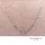 Metal 18k 750 Solid White Gold Natural Diamond Chain Necklace For Sale - Image 7 of 10