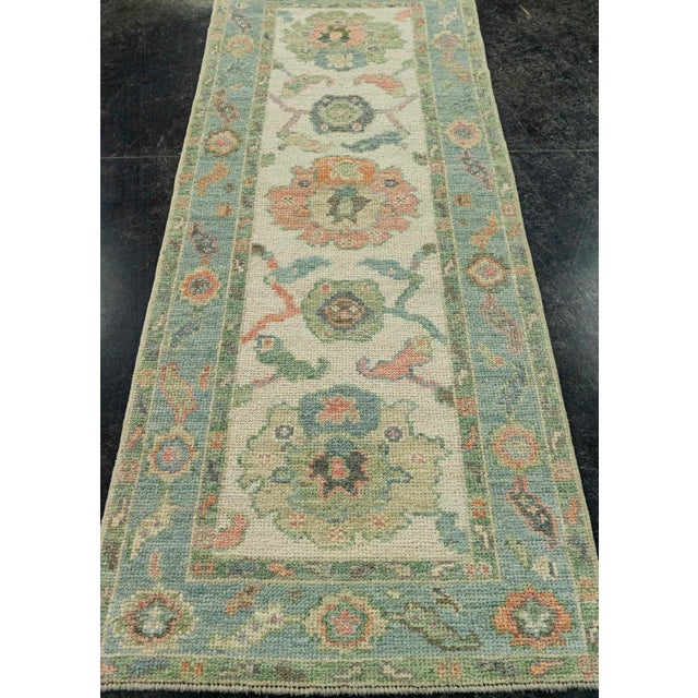 Turkish Oushak Rug 2'3" x 6'2" #20219 Explore a curated collection of hallway runners, wool rugs, and handmade...