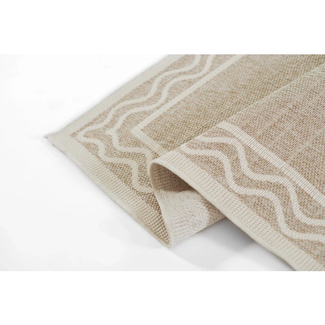 Erin Gates Erin Gates by Momeni Saybrook Ripple Grey Indoor/Outdoor Area Rug 2' X 3' For Sale - Image 4 of 12