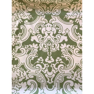Contemporary Scalamandre Brentwood Cotton Fabric - 7.5 Yards For Sale