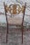 Brass Dining Chair, 1940s For Sale - Image 3 of 10