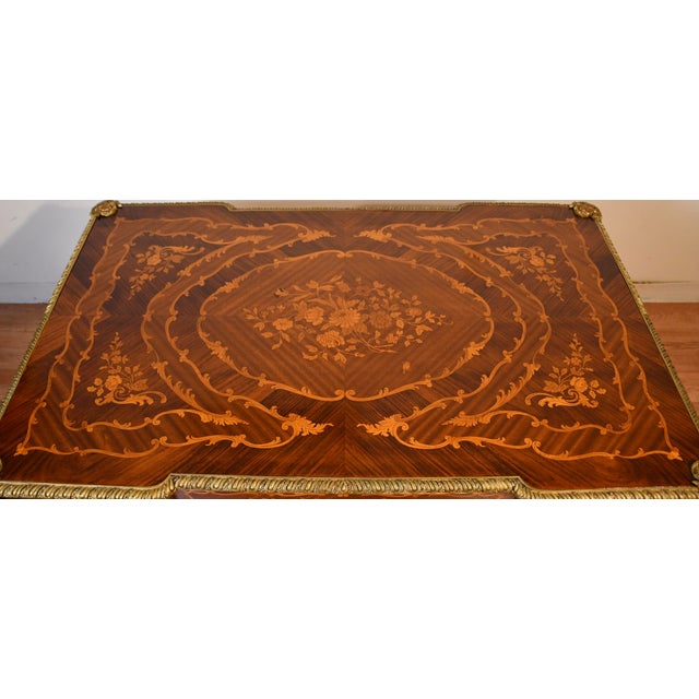 We are pleased to offer this beautiful Antique French Louis XV Writing desk, signed FRANCE from the 1900. This Desk is...