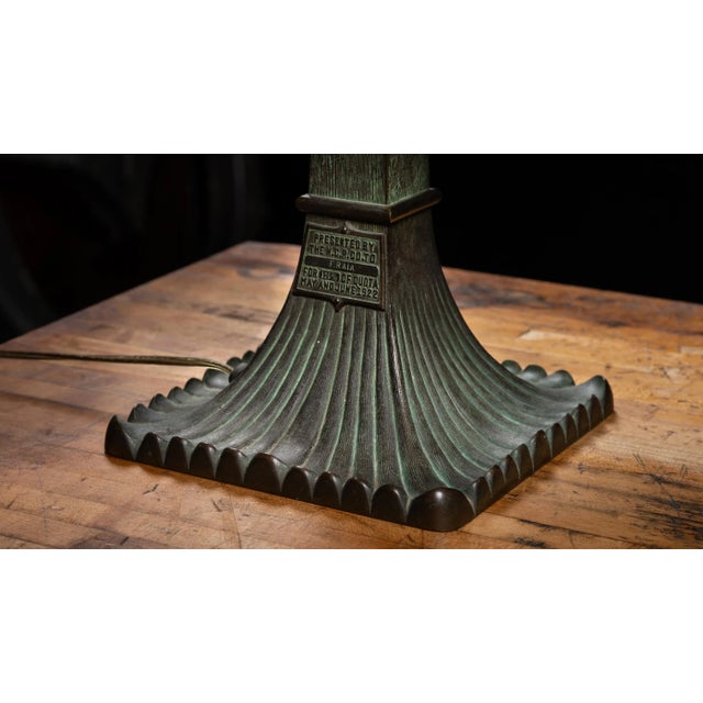 Early 20th Century National Cash Register Lamp For Sale In Chicago - Image 6 of 9