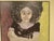 Original artwork done by my father, an artist. A strong statement piece of a girl in a black dress. Her expressive eyes...
