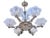 Ceiling Lamp with Metal Mount, 1930s For Sale - Image 3 of 13